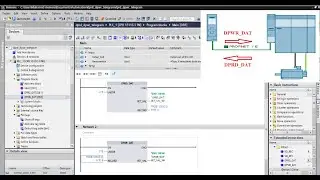 TIA Portal DPRD_DAT (read data) and  DPWR_DAT (write data) DP slave and PROFINET IO devices