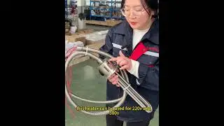 stainless steel industrial electric immersion water submersible heating element for breeding farm