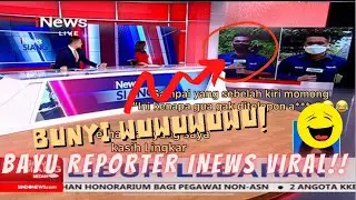 Inews TV (Indonesia) Journalist, Mr. Bayu goes Viral because there have 