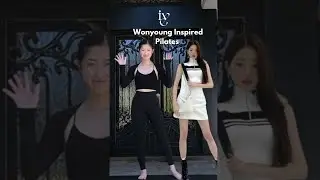 IVE Wonyoung Slim Legs Pilates 💕