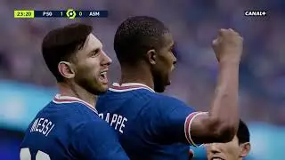 MESSI FIRST TIME PLAYING ON PSG !!