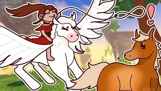 Participating In The NEW TAMING CONTEST in HORSE LIFE on ROBLOX