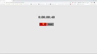 How to make Stopwatch in JAVASCRIPT