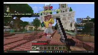 Playing Minecraft Cubecraft (No Commentary 2024)