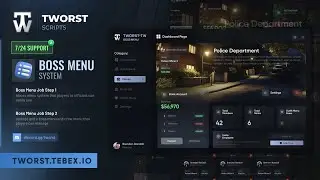 Boss Menu and Crew Menu Script [FIVEM] - Fivem Script