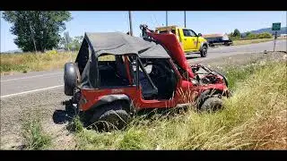 this is why you don't drift a jeep
