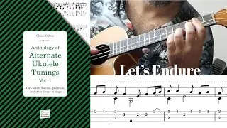 Let's Endure, ukulele in G minor tuning - Choan Gálvez