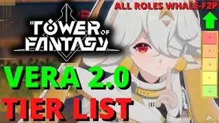 Tower Of Fantasy Vera 2.0 Tier List Global Best Teams SSR Characters DPS Tank Healer F2P Whale Guide