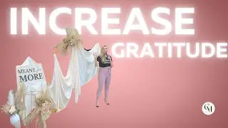Increase Gratitude for all that God has done - Devotional reading LIVE @ Meant For More Event