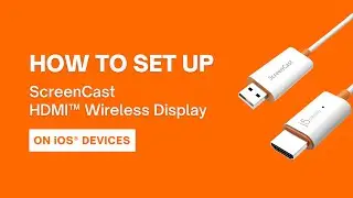j5create | How To Set Up ScreenCast HDMI™ Wireless Display on iOS® Devices