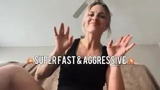 FAST & AGGRESSIVE ASMR NO TALKING💥UNPREDICTABLE LOFI TRIGGERS✨