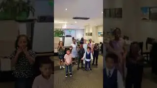 kids singing to help raise funds for Rotary Club of Hendon