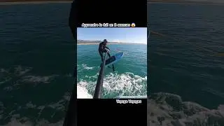 Apprendre le foil en seulement 2 séances 😱 #foil #standuppaddle #standuppaddleboard #voyage #voyages
