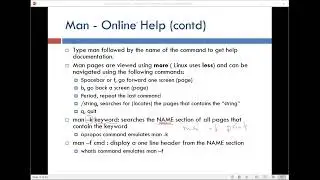 man command in linux