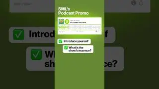 FREE Template on How To Make A Great Podcast Promo