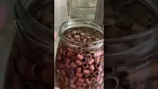 Как храню медь? Медную рпн, спн, кольца рашига. #самогон
