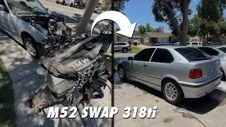 M52 Swap on my 318ti E36 - Pt. 1