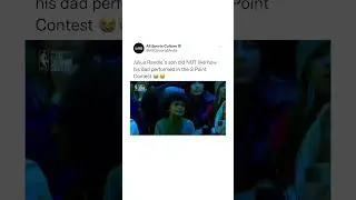 Julius Randle's Kid DID NOT Like His Dad's Performance In The NBA 3 Point Contest 😂