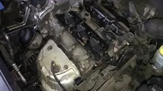 Skoda fabia 2. Работа на прогретом ДВС… стуки