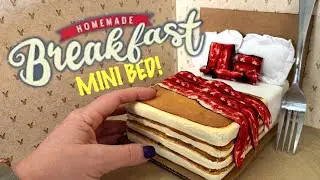 Make A Pancake and Bacon Bed from FOAM and Cardboard, Because Why NOT!?