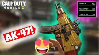 AK47 Gunsmith Attachments! it BROKE COD Mobile in Season 1 2022 (BEST AK47 LOADOUT)