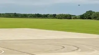 Spitfire crashes with a passenger on it