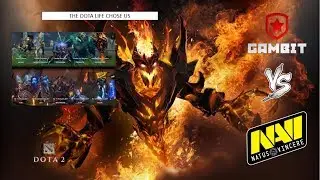 GAMBIT VS NAVI DOTA 2 HIGHLIGHTS DREAMLEAGUE S11