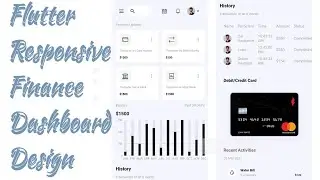 Flutter - The Ultimate Responsive Finance Dashboard UI Design
