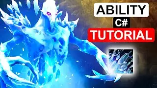 Ice Blast ability in Unity