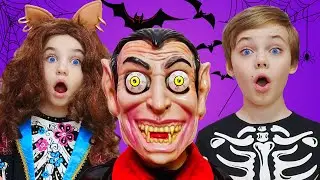 Halloween Song & More | Kids Songs and Nursery Rhymes | Polina Fun