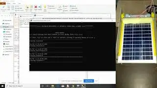 Project: Automatic Solar Panel Cleaner Using Python script + GUI + Arduino UNO