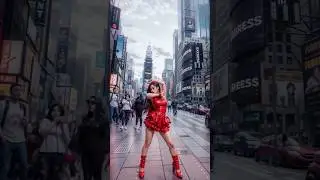 Asian woman dance from matrix