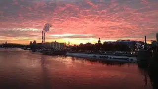 Сказочный московский закат 08.01.2019