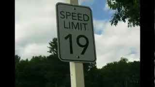 Unusual Speed Limit Sign