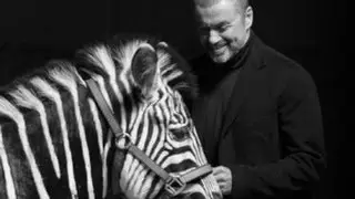 George Michael behind the scenes of White Light