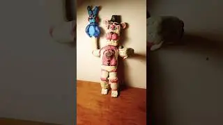 Фантайм Фредди из пластилина из фнаф 5