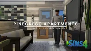 The Sims 4 | Pinecrest Apartments | Ecolifestyle Map | Speed Build | NoCC