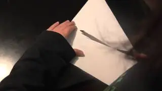 come rendere un foglio A4 quadrato
