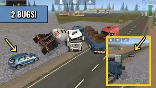 #grandtrucksimulador2 : #bug  de força e trajecto maluco