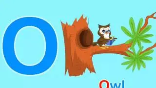 let's learn about capital letter O & P.