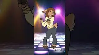 Lulu is the dancing queen #shorts #animation #dance #commission