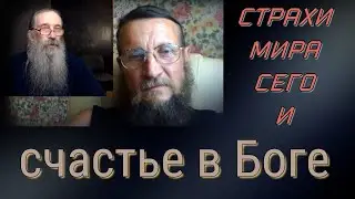 Страхи мира сего и счастье в Боге.