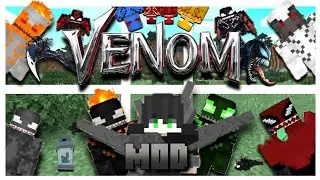 Review de Mod de Venom en Minecraft java 1.20.1 parte 4 mod FSang18's