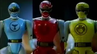 Power Rangers Ninja Storm Wind Morpher and Ninja Flash figures UK TV toy advert