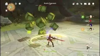 Defeating The Dendro Hypostasis In Genshin Impact!!!