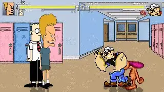 Mugen #21 Beavis & Dilbert vs Popeye & Ren Hoek