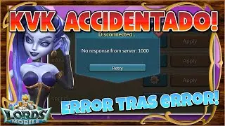 Errores de servidor en KvK! Tropas perdidas por fallos del sistema! - Lords Mobile ES