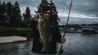 Bass Fishing at Lake Washington - Washington State Smallmouth