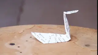 How I Like To Pray — With An Origami Swan