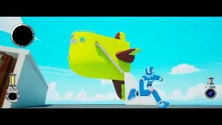 MMLX - Look Dev Cel-Shading Tests and Complete Flutter Layout